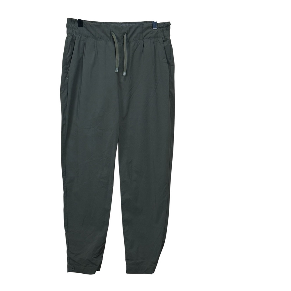 REI Co Op Pants Women's Medium Trail Made Pull On Pants Green Quick Dry Hiking